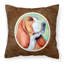 Coussin Mae Basset Hound 14 "