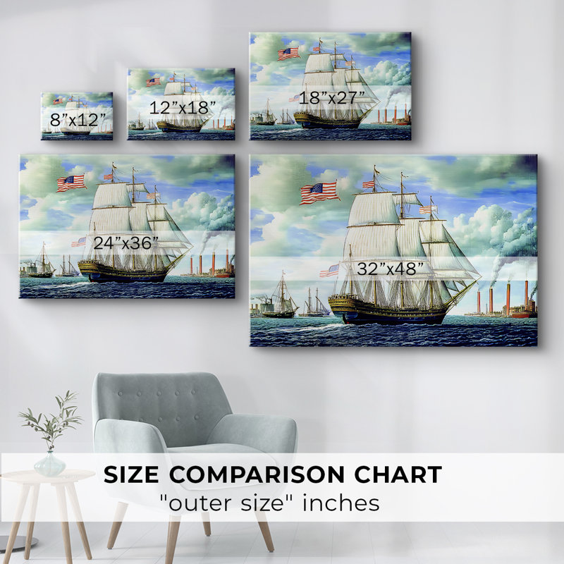 Nautical Series-XXXVIII -Gallery Wrapped Cavas, 40X60