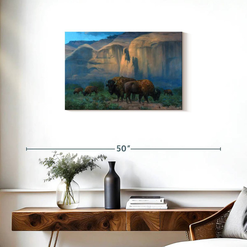 The Classic West, 20" H x 30" W