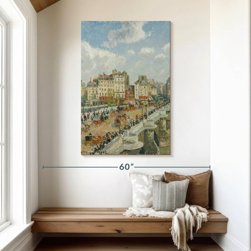Lilie le Pont Neuf, H 48 po x l 32 po