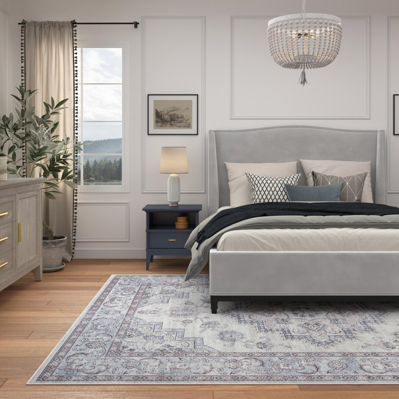 Tapis en viscose, Rectangle 7 pi 10 po x 10 pi