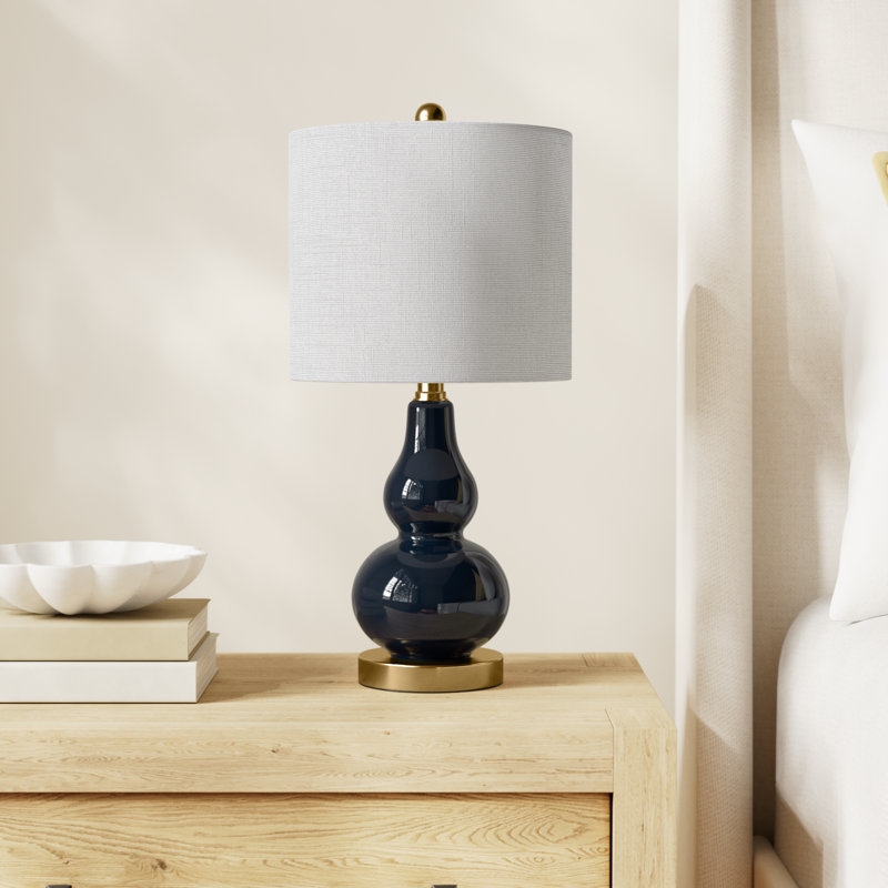 Galliano Table Lamp, Navy