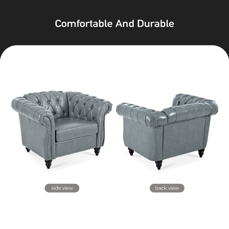 Largeur 38,98 po Dallyn, Gris