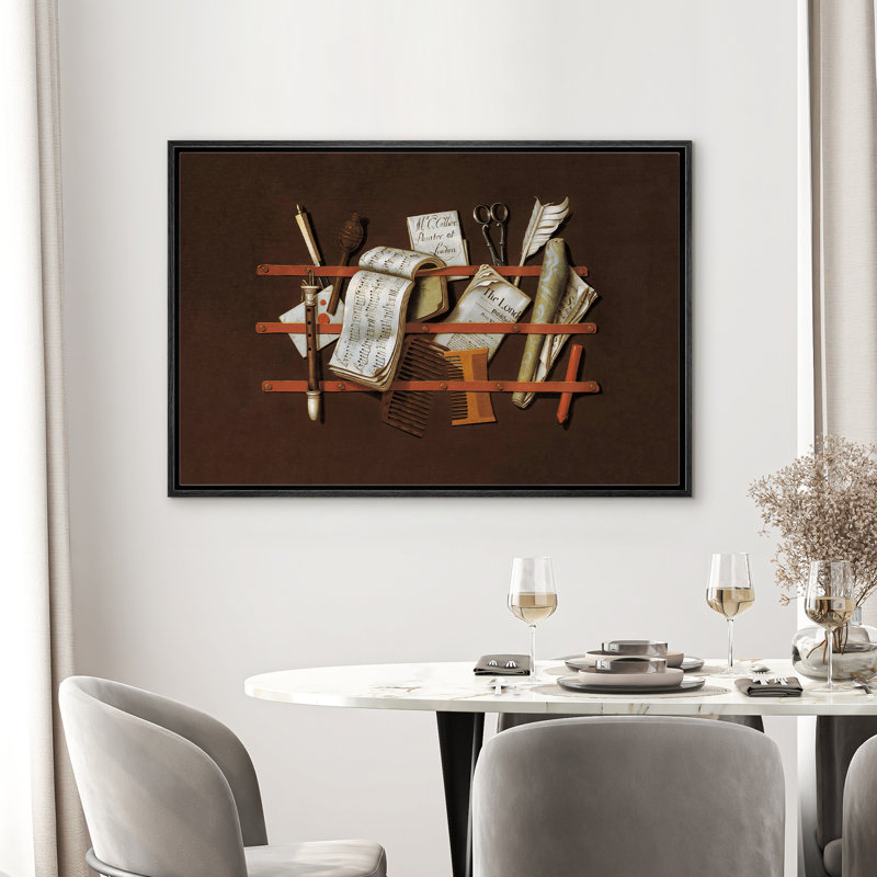 Partition musicale, brun foncé, journaux, illustrations, rustique, campagne française, œuvre d'art, Noir, H 16 po x l 24 po