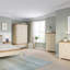 Clower 2 Door Solid Wood Wardrobe