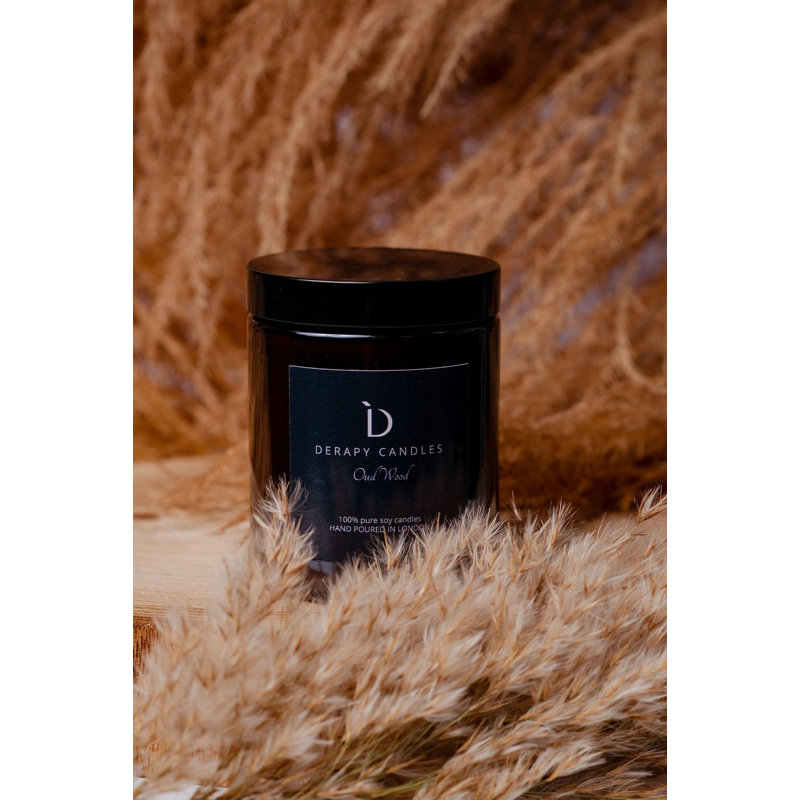 Oud Wood Scented Designer Candle