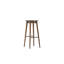 Leona Counter Stool with Solid Wood Frame-105886426