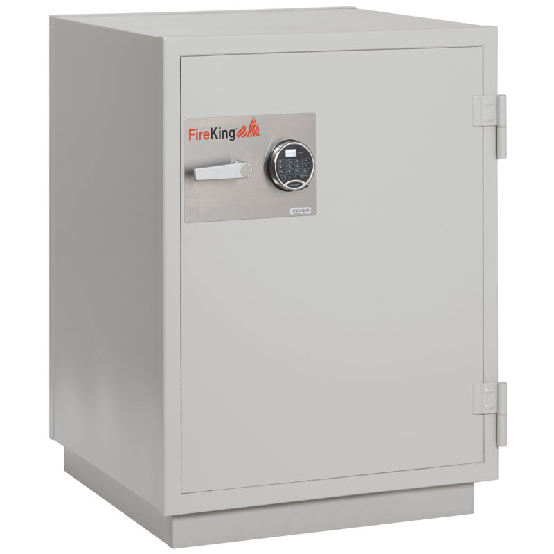 Fireproof Mixed Media Security Safe with Electronic Lock, 6 CuFt