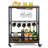 Wood Bar Cart