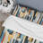 Retro Futurism Striped Pattern I Duvet Cover-900910339