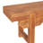 Natural Solid Wood Carved Bench