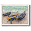 Quai d'Étretat (trois bateaux de pêche) par Monet, reproduction d'art sur toile-2093266033-2093265992