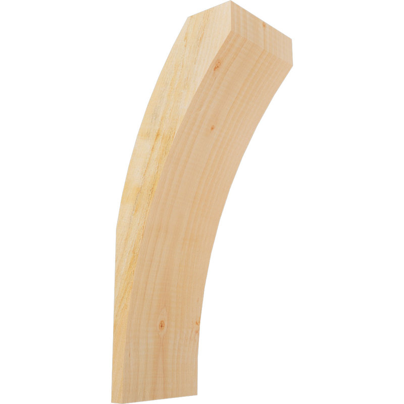 Genouillère Thorton, Sapin Douglas de 6 po (sciage brut), 8 po X P 20 po H