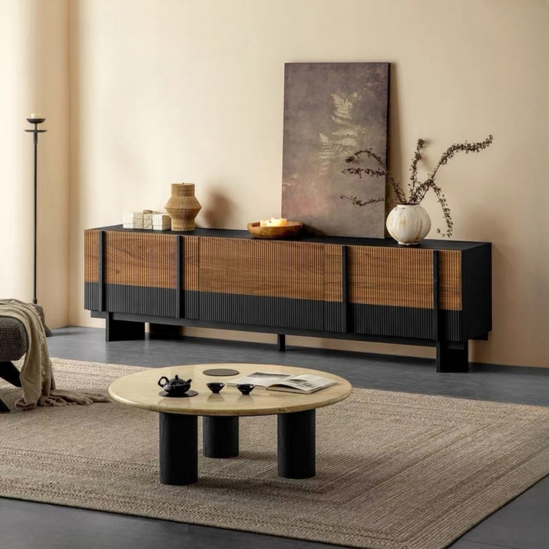 Meuble télé Minimalist Creative, H 23,62 po x L 78,74 po x l 16,54 po