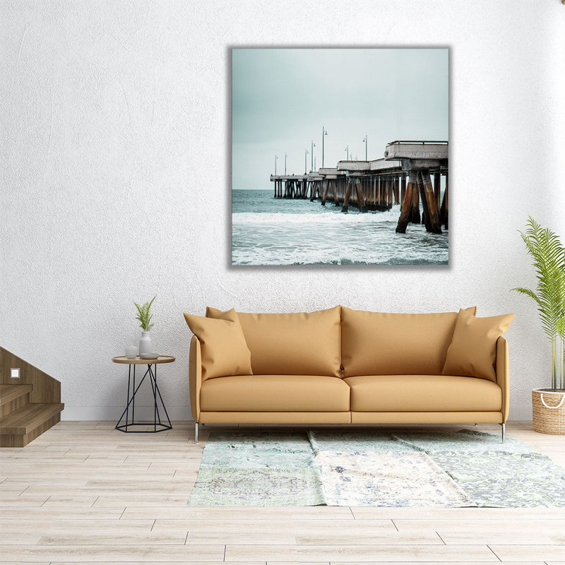 Pacific Cool II - reproduction d'art sur toile, H 40 po x l 40 po