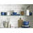 Imperial Blue Set Of 4 Coupe Salad Plates