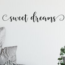 Sweet Dreams Cute Clouds White Wall Decals Removable PVC Vinyl Wall Mu –