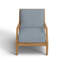 Haley Teak Patio Chair with Cushions-38580634-70064486-70064489