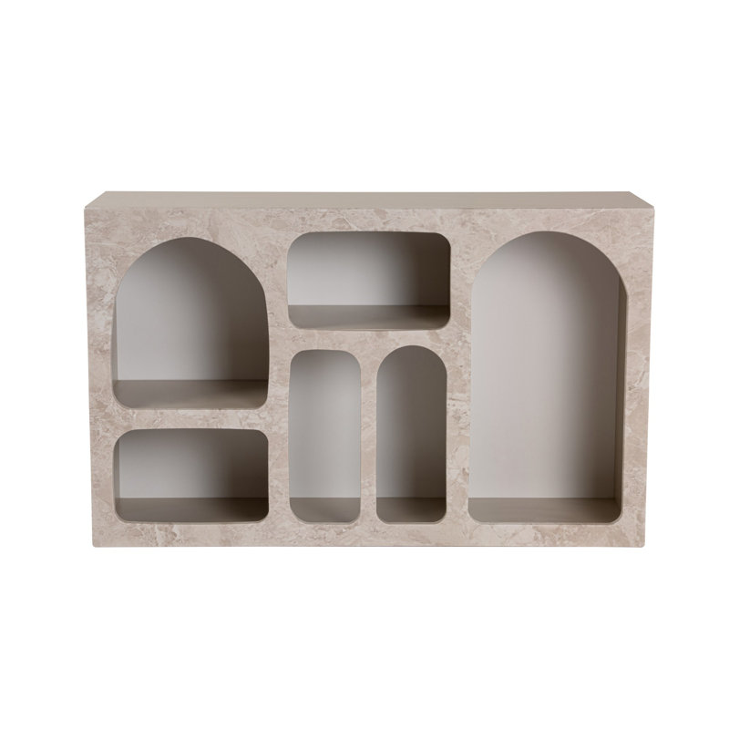 Nordure V3 74cm Sideboard, Traverten Marble Sandstone