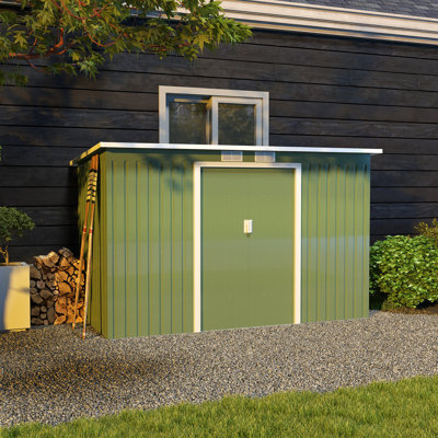 Metal Pent Storage Shed