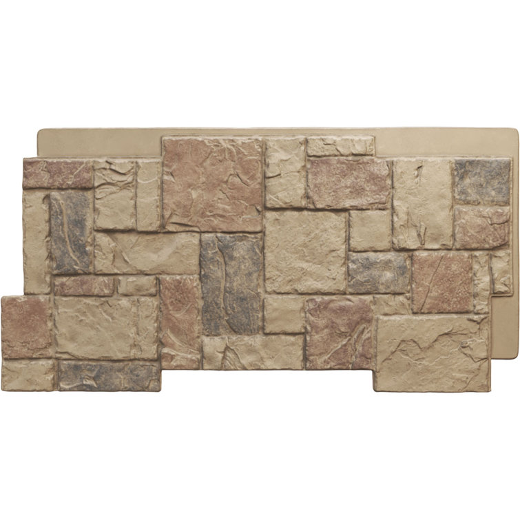 Castle Rock Stacked Faux Stone Urethane Wall Paneling