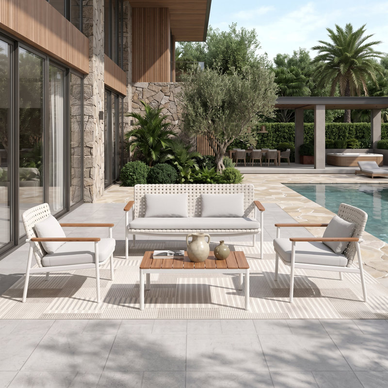 Kennae 660 - Person Outdoor Seating Group with Cushions
