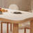 Creamy Style Simple Exquisite Rock Slab Table-105892860-105892859