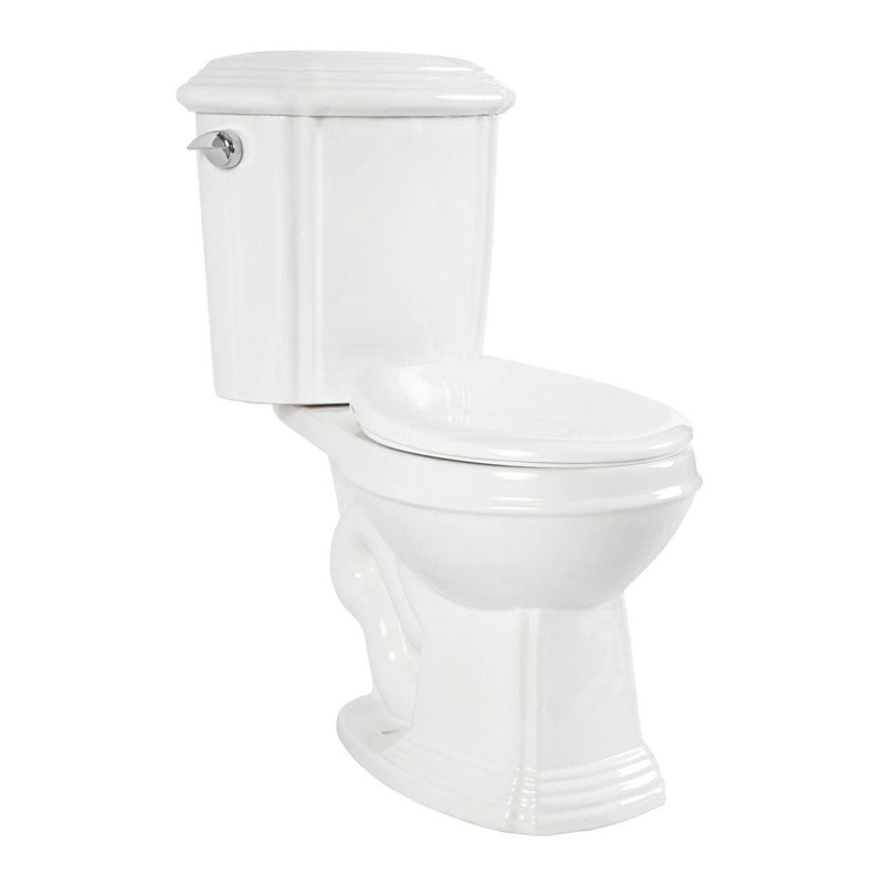 Toilette allongée deux pièces (siège inclus)