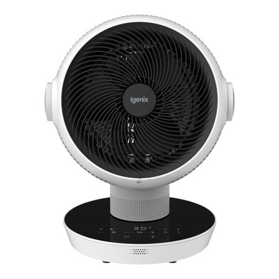 1.8kw 8” Full Auto Oscillating Warm/ Cool Air Circulator Fan