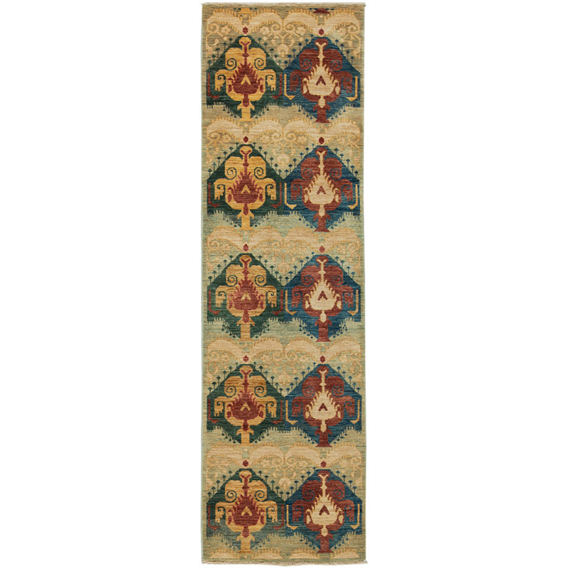Wool Abstract Area Rug
