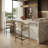 Mikra Leather Counter Stool - Buntin Collection