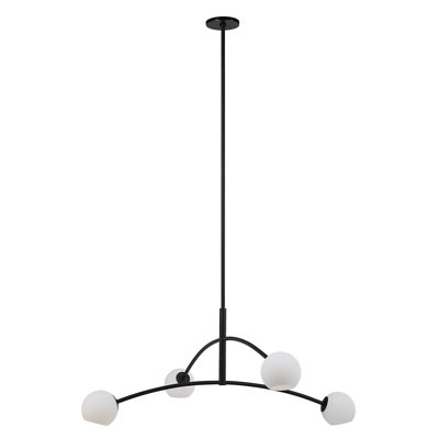 Alisina Iron 4-Light Chandelier
