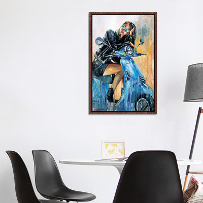 It Is Time Of Impatience.. by Donatella Marraoni - Painting on Canvas