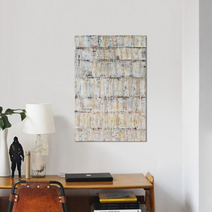 « layers of light », impression sur toile, H 40 po x l 26 po x P 1,5 po, Toile tendue, Pas de tapis