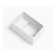 Acrylic Freestanding Bathtub with seat: Spacious rectangle Shape, Gloss White Finish, Chrome Overflow