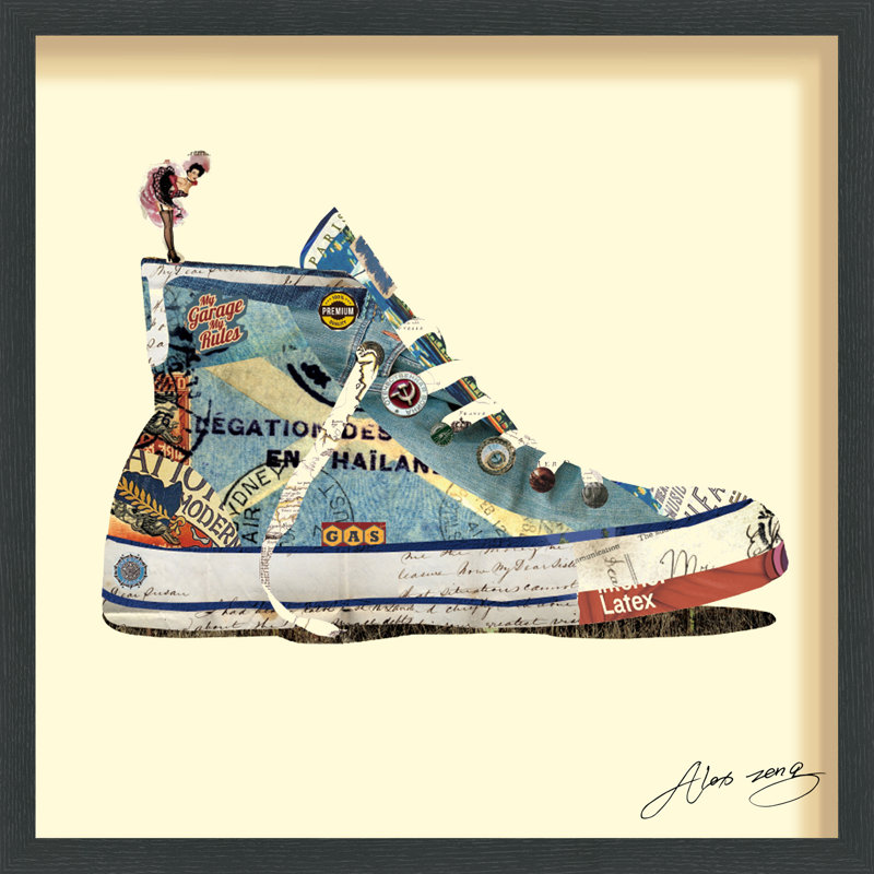 « high top sneaker », impression