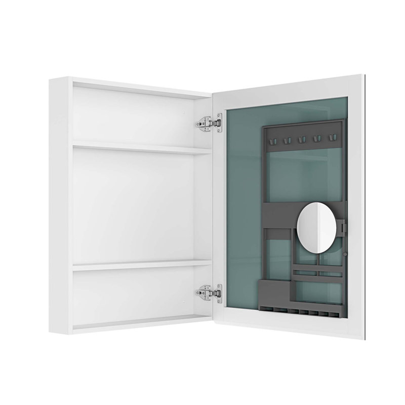 Armoire à pharmacie sans cadre Surface Mirror, H 30 po x l 24 po x P 4 po