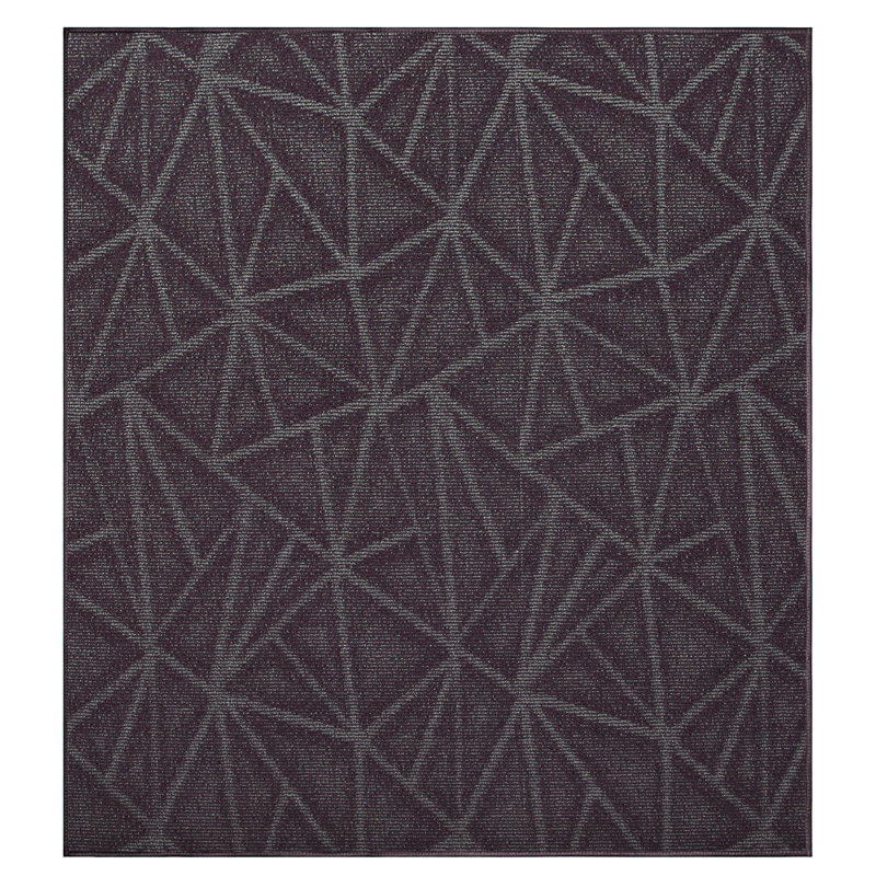Bowersox Geometric Indoor / Outdoor Rug, Square 11' x 11'