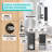 WIFI Smart Lock, Fingerprint Keyless Entry Door Lock with Doorbell, Front Door Smart Lock-107666611