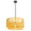 Luminaire suspendu en rotin 1 lumière Armelia