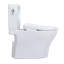 Toilette allongée deux pièces au sol Aquia® IV 1,28 GPF
