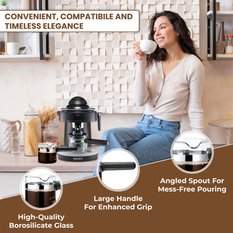 Carafe universelle de remplacement pour espresso
