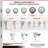 4 Piece Thermoplastic Rubber Caster Set