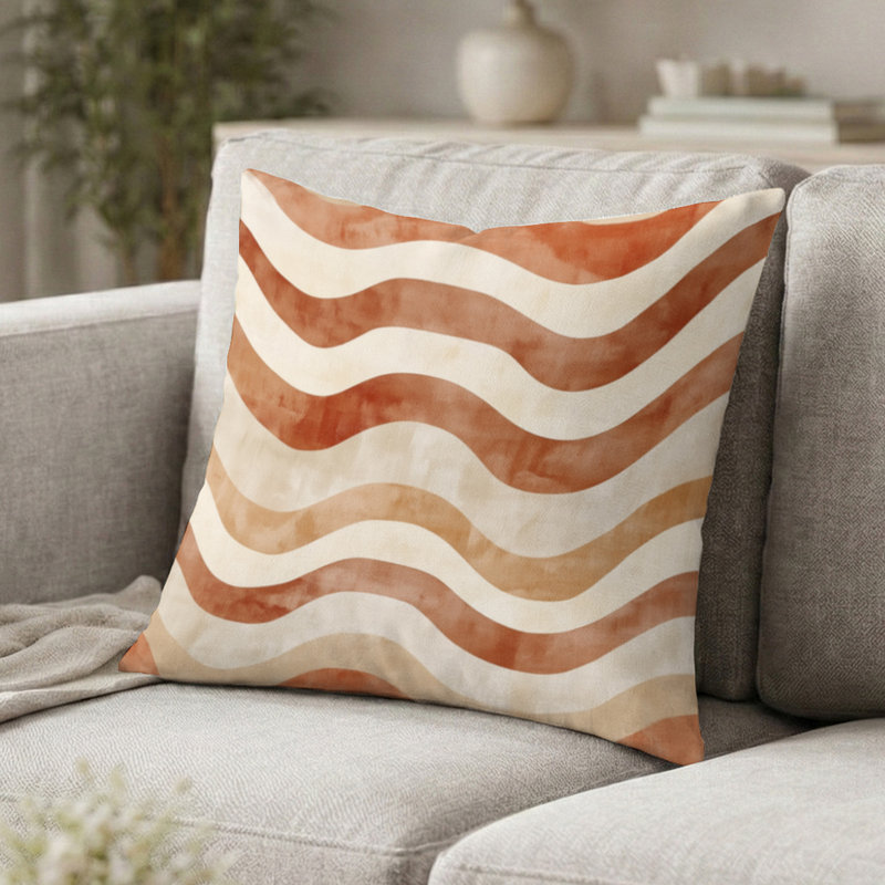 Coussin Abstract, H 16 po x l 16 po
