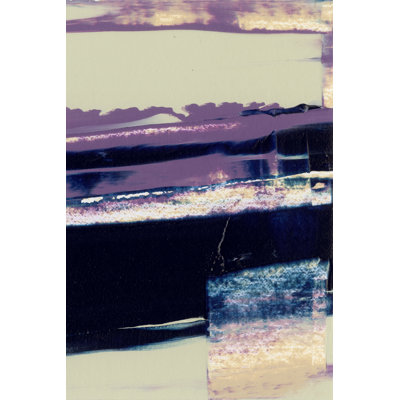 Violet Fusion II - Painting on Canvas