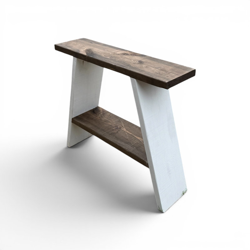 Console Summit | Table d'entrée avec tablette de rangement Farmhouse