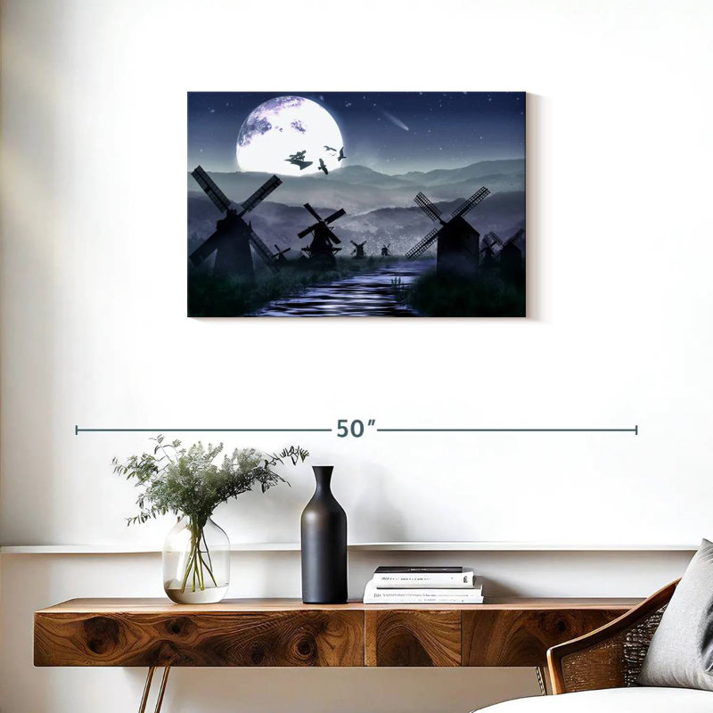 Alvord Windmill Valley, H 20 po x l 30 po