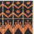 Alimatou Hand Knotted Wool/Cotton Southwestern Rug in Orange/Black-1749576144