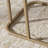 Zaily Iron Top End Table