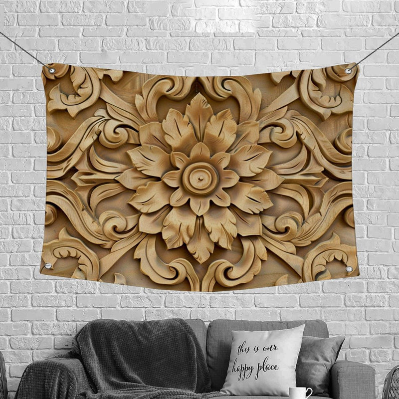 Machine Tapestry - Rod Included, 68" H x 80" W